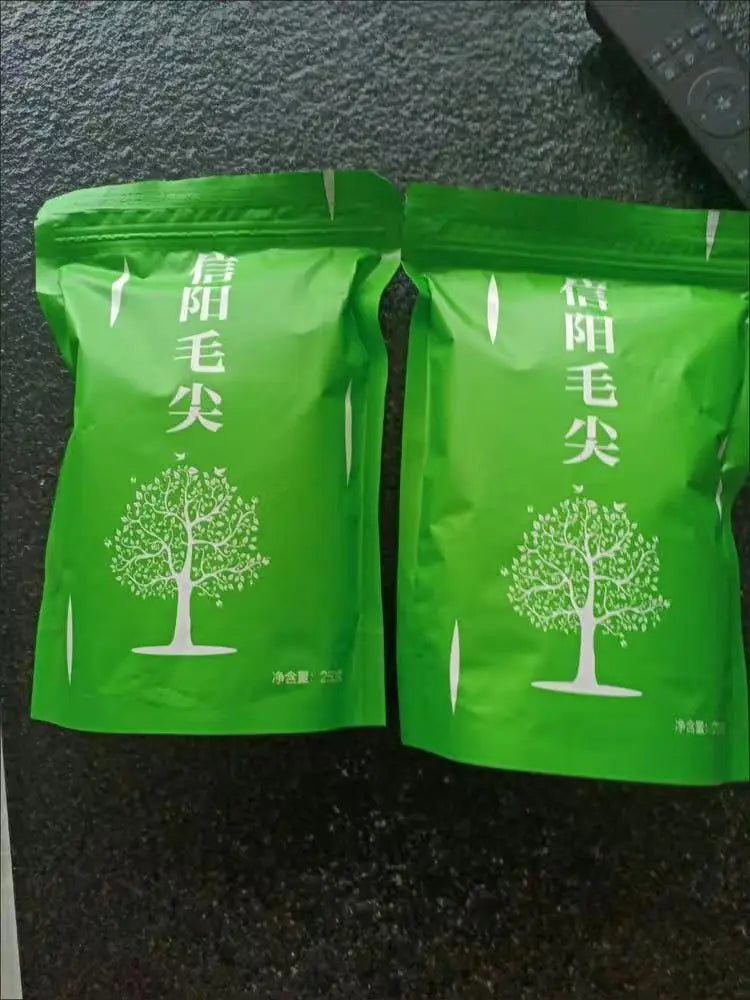 Window Self Sealing Stand Up Bag Longjing Tea Set Zipper Bags Green Chinese Tea Recyclable Sealing No Gift Packaging S,M.L Size