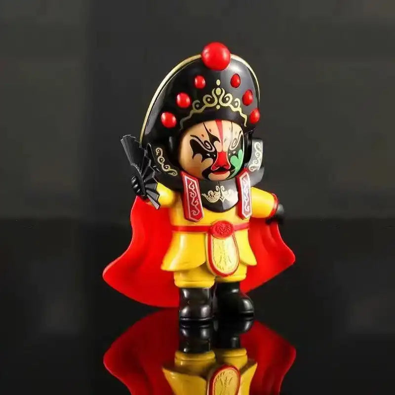 Sichuan Opera Face Changing Doll Ornament Szechuan Peking Opera Mask Doll Home Decor Chinese Style Face Changing Toy Gifts