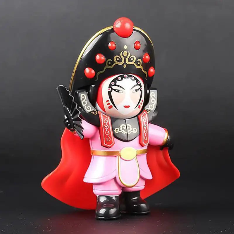 Sichuan Opera Face Changing Doll Ornament Szechuan Peking Opera Mask Doll Home Decor Chinese Style Face Changing Toy Gifts