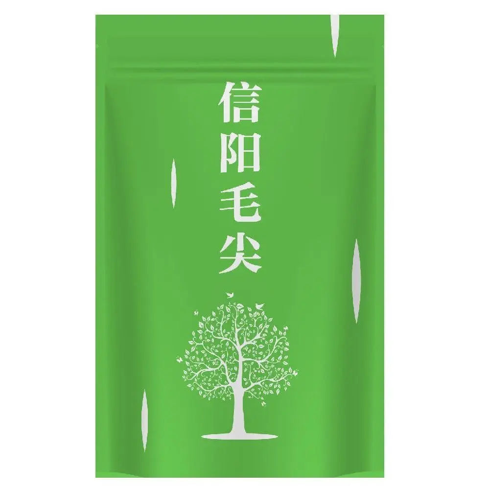 Window Self Sealing Stand Up Bag Longjing Tea Set Zipper Bags Green Chinese Tea Recyclable Sealing No Gift Packaging S,M.L Size