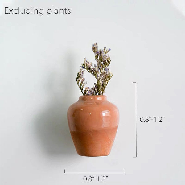 Mini Magnetic Vase (Plants not included) - 8 Patterns