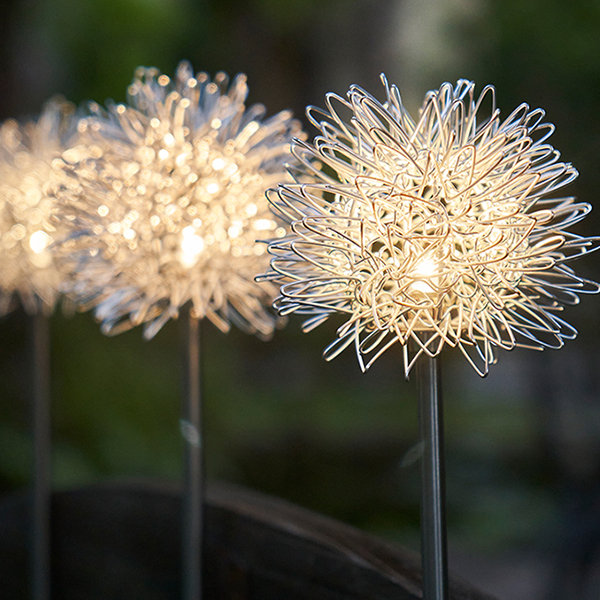 Dandelion Garden Lights (2 PCS) - Solar Powered - Warm Light - Colorful Light