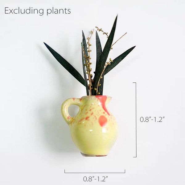 Mini Magnetic Vase (Plants not included) - 8 Patterns