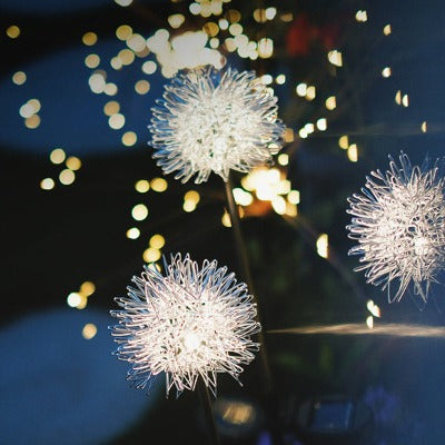 Dandelion Garden Lights (2 PCS) - Solar Powered - Warm Light - Colorful Light