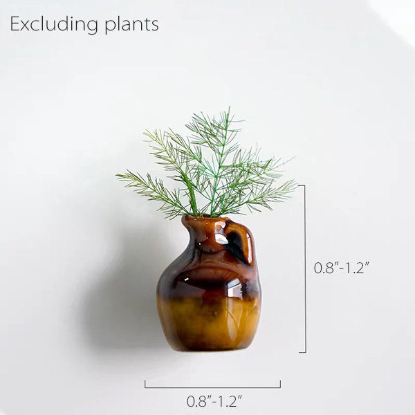 Mini Magnetic Vase (Plants not included) - 8 Patterns