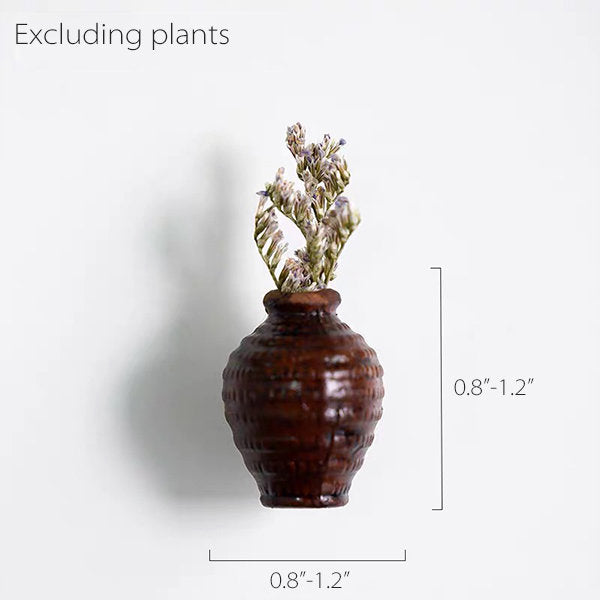 Mini Magnetic Vase (Plants not included) - 8 Patterns